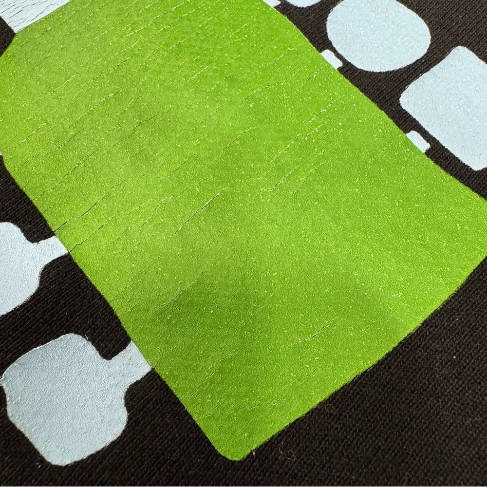 Nahmias Hoodie Days Of Sun & Fun Men’s Size M Black Thick Cotton Streetwear - Picture 4 of 13